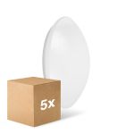 Voordeelpak 5x Ledvance Surface Circulair 400 24W 830 1920lm Wit IP44 | met Sensor - Warm Wit - Vervangt 2x26W